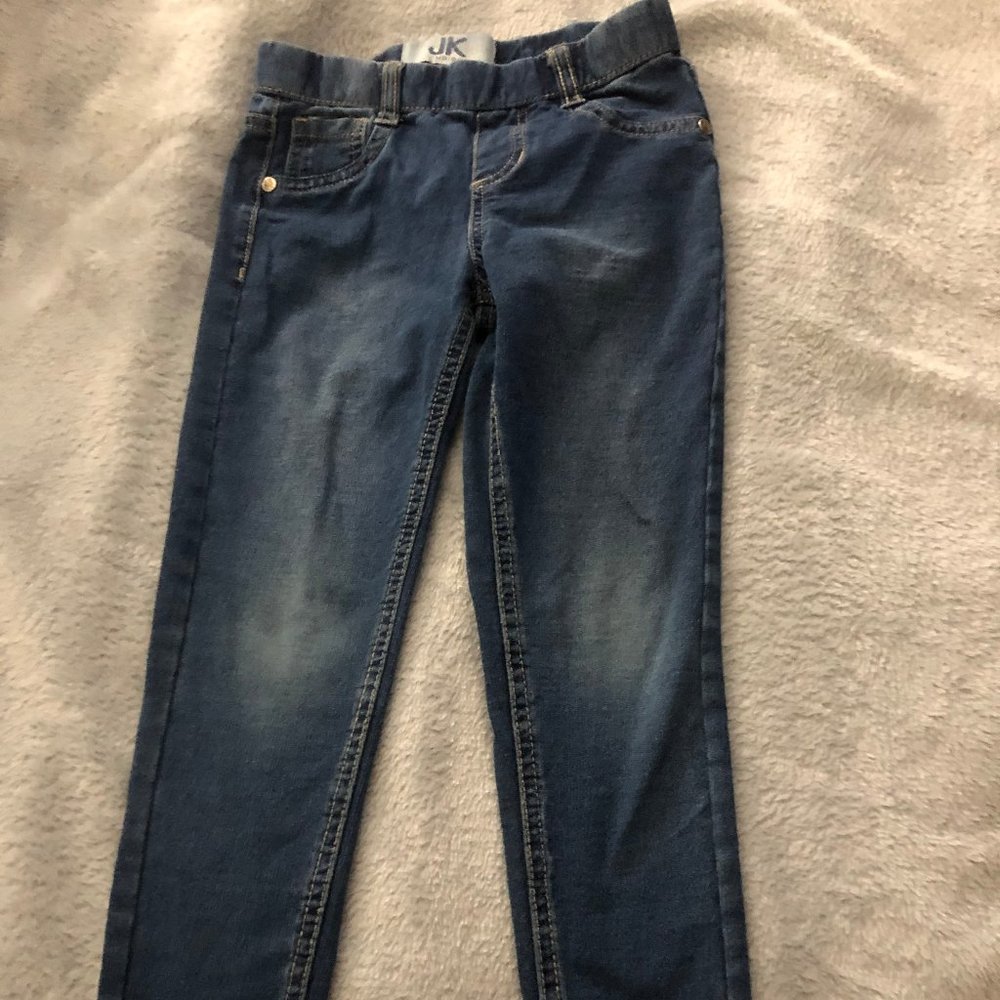 JK Indigo Girl's Size 6 Blue Jean Jeggings
